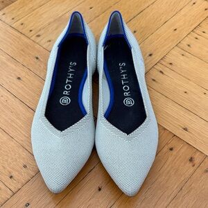 Rothy's Gray Flats: excellent condition